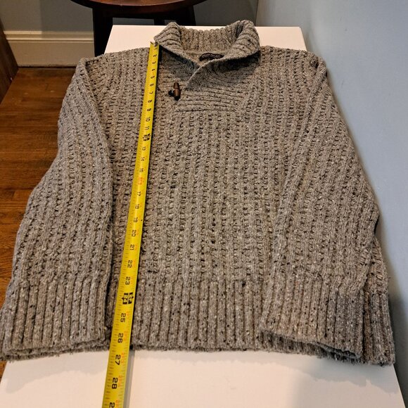 COPY - Banana Republic Men's Standard Fit Chunky Textured Wool Blend Cowl Neck … - Picture 13 of 15